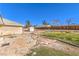Spacious backyard with patio, lawn, and potential for outdoor activities at 3192 Taylor St, Logandale, NV 89021
