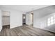 Bright bedroom with a walk-in closet and adjacent bathroom at 3449 Lorilou Ln # 2, Las Vegas, NV 89121