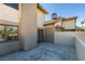Private patio with brick perimeter, offering a tranquil outdoor extension of the home for relaxation and entertainment at 3484 Nightflower Ln # B, Las Vegas, NV 89121