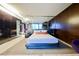 Modern bedroom featuring a king bed with sleek lines and stylish accents at 4381 W Flamingo Rd # 2322/2320, Las Vegas, NV 89103