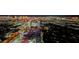 Panoramic aerial view of the vibrant Las Vegas strip showcasing the cityscape at night at 4381 W Flamingo Rd # 5708, Las Vegas, NV 89103