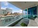 Spacious balcony with comfortable seating, artificial turf, and clear views of city landscape at 4525 Dean Martin Dr # 607, Las Vegas, NV 89103