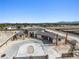 Beautiful single-story home showing circular driveway and desert landscape with mountain views at 6383 Horse Dr, Las Vegas, NV 89131