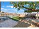 Relaxing backyard featuring a refreshing pool, patio, a pergola, and seating at 6408 Starcrest Dr, Las Vegas, NV 89108
