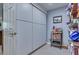 Pantry with extensive storage and shelving for food items and appliances at 788 Rossmore Dr, Las Vegas, NV 89110