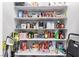 Walk-in pantry with extensive shelving perfect for plenty of storage at 7884 Patagonia Point Ct, Las Vegas, NV 89179
