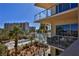 A great view of the pool area from the private glass balcony at 8255 Las Vegas Blvd # 313, Las Vegas, NV 89123