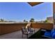Relax on the balcony featuring outdoor seating and enjoy the desert view at 8255 Las Vegas Blvd # 313, Las Vegas, NV 89123