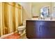 Well-maintained bathroom with a shower-tub combo, vanity with storage, and clean fixtures for a functional space at 8255 Las Vegas Blvd # 313, Las Vegas, NV 89123
