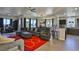 Spacious living room featuring a contemporary decor, neutral color palette, and ample seating at 8255 Las Vegas Blvd # 313, Las Vegas, NV 89123