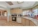 Spacious kitchen with granite countertops and ample cabinet space at 1299 Brenalee Ave, Henderson, NV 89002