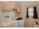 Laundry area with a washer and dryer at 1299 Brenalee Ave, Henderson, NV 89002