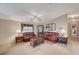 Cozy living room with comfortable seating and neutral décor at 1299 Brenalee Ave, Henderson, NV 89002