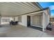 Spacious covered patio with room for dining and lounging at 1299 Brenalee Ave, Henderson, NV 89002