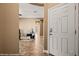 Inviting entryway with neutral tones and tile flooring leading into the home at 1455 Waterfall Ln, Mesquite, NV 89034