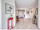 Elegant foyer with tile flooring, neutral walls, and stylish decor at 2357 Wisconsin Dells Dr, Henderson, NV 89044