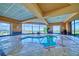 Relaxing indoor spa with scenic views, seating, and tiled accents at 2357 Wisconsin Dells Dr, Henderson, NV 89044