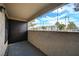 Balcony with gray flooring overlooking the community at 2451 N Rainbow Blvd # 1150, Las Vegas, NV 89108