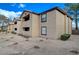 View of the apartment building and the desert landscaping at 2451 N Rainbow Blvd # 1150, Las Vegas, NV 89108