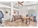 Bright dining area with tile flooring and lots of natural light with space for Gathering meals at 2459 Avenida Cataluna, Henderson, NV 89074