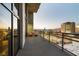 Spacious balcony showcasing city views and outdoor seating at 353 E Bonneville Ave # 1407, Las Vegas, NV 89101