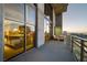 A luxury balcony offers an amazing view of the city at 353 E Bonneville Ave # 1407, Las Vegas, NV 89101