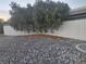 Landscaping with trees and desert rock at 3647 Ottawa Cir, Las Vegas, NV 89169