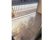 Outdoor patio features an iron railing at 4965 Indian River Dr # 101, Las Vegas, NV 89103