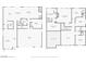 Detailed first and second story floor plan of the house, including room dimensions and layout at 505 Los Dolces St, Las Vegas, NV 89138