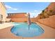 Inviting backyard pool features cool blue water and concrete trim at 505 Los Dolces St, Las Vegas, NV 89138