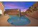 Inviting backyard pool features cool blue water and concrete trim at 505 Los Dolces St, Las Vegas, NV 89138