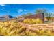 Elegant Redpoint community sign surrounded by native grasses, mountains in the distance at 639 Grey Saker St, Las Vegas, NV 89138