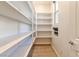 Walk-in pantry features an abundance of shelving and storage space at 639 Grey Saker St, Las Vegas, NV 89138