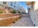 Private patio area with brick pavers and manicured landscaping at 639 Grey Saker St, Las Vegas, NV 89138