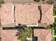 An aerial view displays the community's architecture and landscaping, highlighting the neighborhood layout at 7300 Pirates Cove Rd # 1062, Las Vegas, NV 89145