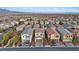 Aerial view of a neighborhood showcasing similar homes and the surrounding community at 7970 Calito St, Las Vegas, NV 89166