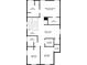 Detailed floor plan of second floor showcasing bedrooms, bathrooms, Gathering room, laundry, and walk-in closets at 7970 Calito St, Las Vegas, NV 89166