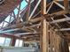 This roof is being rebuilt with steel joiners that meet the beams for extra strength and safety at 81 W Mesquite Ave, Pahrump, NV 89060