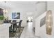 Dining area with view to open space and bright interior at 8573 Silver Coast St, Las Vegas, NV 89139