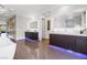 Contemporary bathroom boasting sleek vanities, modern fixtures, and stylish LED lighting at 10632 Patina Hills Ct, Las Vegas, NV 89135