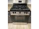 Stainless steel Frigidaire gas range stove in an updated kitchen at 1405 Vegas Valley Dr # 286, Las Vegas, NV 89169