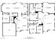 Full two-story floor plan displaying room dimensions, layout, and architectural details at 1754 Quiver Point Ave, Henderson, NV 89012