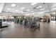 A well-equipped gym with modern fitness equipment, multiple treadmills and weight machines at 32 Hunting Horn Dr, Las Vegas, NV 89135