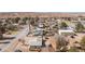 Overhead shot of home with desert landscaping in a sparse community at 432 Bonelli Ave, Overton, NV 89040