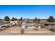 Aerial view of home with a spacious yard, showcasing the property's surroundings at 432 Bonelli Ave, Overton, NV 89040