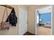 Entryway leading to a room with carpet and a sofa at 432 Bonelli Ave, Overton, NV 89040