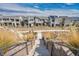 A view down the stairs to the exterior of a home in the community at 500 Pear Lake St, Las Vegas, NV 89138
