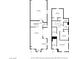 Detailed floor plan showcasing the layout of this two-story home at 500 Pear Lake St, Las Vegas, NV 89138