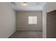 Neutral bedroom with carpet and window with blinds at 5596 Danforth Ave, Las Vegas, NV 89141