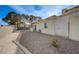 Backyard with low-maintenance landscaping and neutral exteriors, creating a private outdoor space at 691 Anne Ln # 0, Henderson, NV 89015